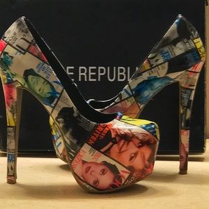 Slightly Used Magazine Style High Heels